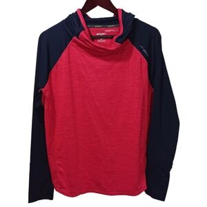 Brooks long sleeve hoodie Run‎ Happy shirt Size Large NWT